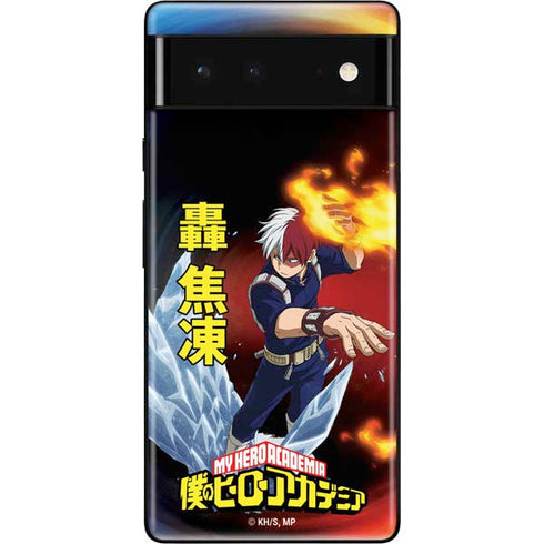 My Hero Academia Shoto Todoroki Season 4 Google Pixel 6 Skin